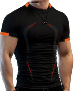 APEY T Shirts For Men Compression Shirts Quick Drying Activewear Gym Tops