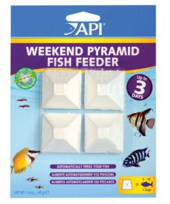 API Pyramid Weekend Fish Feeder 4pc