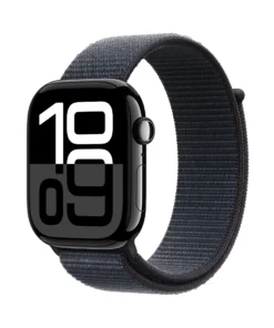 Apple Watch S10 GPS 46mm Jet Black Alu Case with Ink Sport Loop