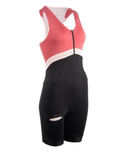 Aptonia Women's Short-Distance Triathlon Trisuit - Pink - S
