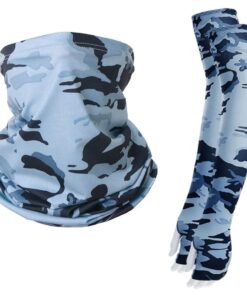 AquaFlex SunGuard - Sleeves and Face Mask Combo - Grey