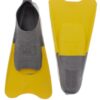 Aqualine Training Fins - Grey/Yellow (Size: 5-7)