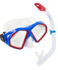 Aqualung Hawkeye SN Combo Snorkeling Set - Blue, White