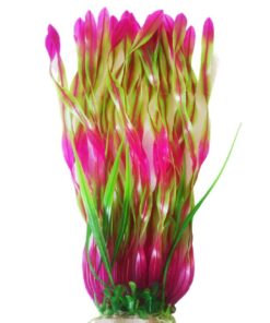 Aquarium Artificial Large Sea Weed - 36cm - Red