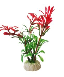Aquarium Artificial Plants - 12cm - Red