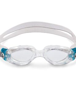 Aquasphere Kaiman Compact - Clear Lens - Transparent/Transparent-Blue Swim Goggles