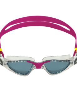 Aquasphere Kayenne Compact - Smoke Lens - Transparent/Raspberry Swim Goggles