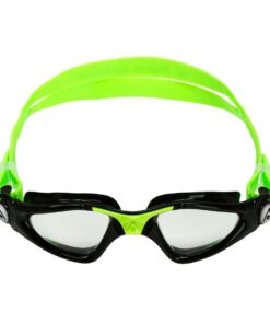 Aquasphere Kayenne Junior - Clear Lens - Black/Green Swim Goggles