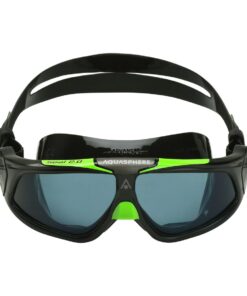 Aquasphere Seal 2.0 - Smoke Lens - Black/Green Swim Mask