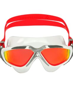 Aquasphere Vista - Red Titanium Mirrored Lens - White/Red Swim Mask