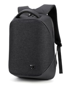 ArcticHunter Velvet Stylish Anti-Theft Laptop Backpack and Bag - Black