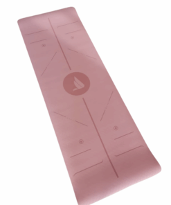 Ares Active TPE Yoga Mat - Pink/Black