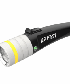 ARFAST - 2000 Lumens Scuba Diving Torch Flashlight for Underwater 100m