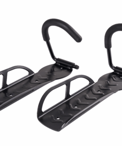 ARFAST - Wall Mounted Bike Storage Rack with Tire Tray (Set of 2)