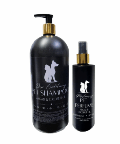 Argan & Coconut Oil Pet Shampoo 1L & Anti-Bacterial Pet Perfume 250mL