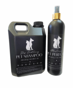 Argan & Coconut Oil Pet Shampoo 2L & Anti-Bacterial Pet Perfume 500ml