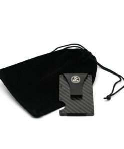 Argent Craft Minimalist Card Holder Wallet - Carbon Fibre
