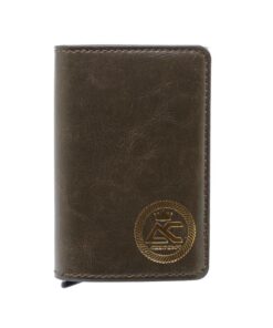 Argent Craft Minimalist Wallet with RFID Blocking - Coffee