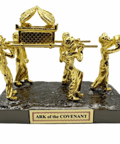 Ark of The Covenant Religious Figurine Ornament Carried by the Levites - Black