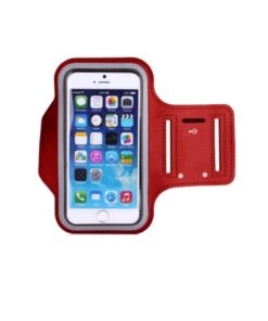 Arm Pouch for Runners - Red