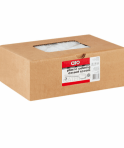 Aro Plastic Catering Dessert Spoons (250 pieces)
