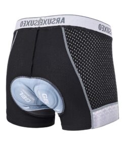 ARSUXEO Men's Bike Cycling Underwear Shorts Gel Padded 002C - XL