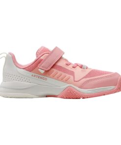 Artengo Kids' Tennis Court Shoes with Rip-Tab TS500 Fast