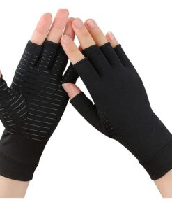 Arthritis Gloves Copper Infused Compression Therapy Gloves - Pain Relief - Joint Pain - S