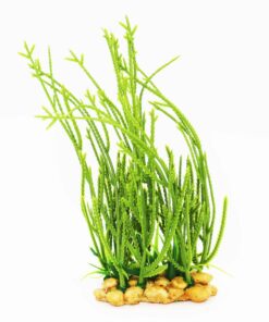 Artificial Aquarium Plants - Green Grass Type Decoration 19cm