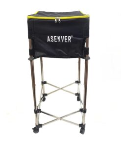 ASENVER Tennis Ball Hopper Cart