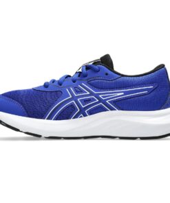 ASICS Kids Contend 9 Gs Road Running Shoe - Blue - UK 6