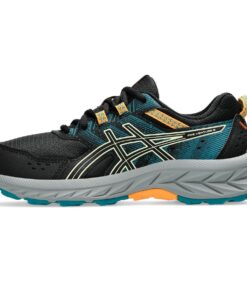 ASICS Kids Pre-Venture 9 Gs Trail Running Shoe - Black - UK 5