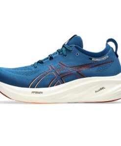 ASICS Men's Gel-Nimbus 26 Road Running Shoe - Navy - UK 10