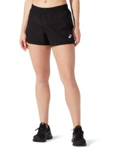 Asics Women's Core 4-Inch Running Shorts - Black - XS