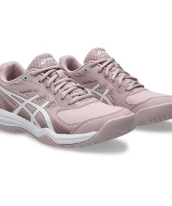 Asics Women's Court Slide 3 Tennis Shoes - Watershed Rose/White - UK 9