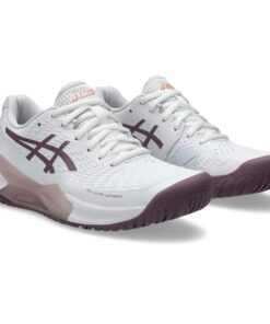 Asics Women's Gel-Challenger 14 Tennis Shoes - White/Dusty Mauve - UK 9