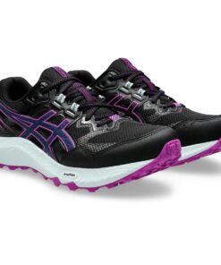 ASICS Women's GEL-SONOMA 7 Trail Running Shoes - Black/Blue Expanse - UK 5