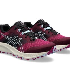 Asics Women's Trabuco Terra 2 Trail Running Shoes - Blackberry/Light Blue - UK 5