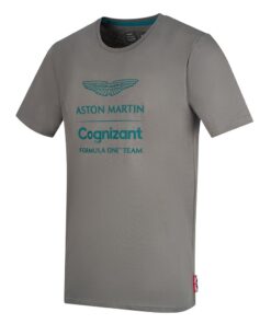 Aston Martin Cognizant F1 Lifestyle Logo T-Shirt -Grey - S