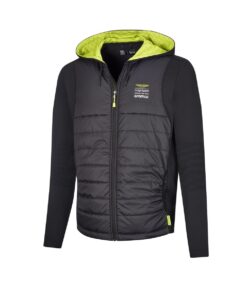 Aston Martin F1 Lifestyle Hybrid Jacket Mens - Black - XL