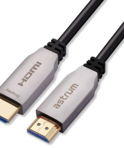 Astrum 4K Fiber Optic HDMI Cable, 2.0 18Gbps HDR10 60Hz 3D for Gaming CCTV