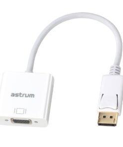 Astrum DA220 DisplayPort to VGA Adapter, DP 1.2 Full HD 1080P Display
