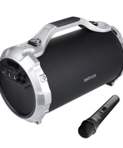 Astrum Wireless Bluetooth DJ Boombox Barrel Speaker with W/L Mic- ST400