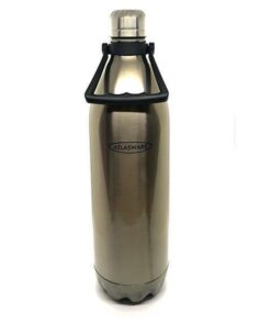 Atlasware Double Wall Stainless Steel Flask - 2000ml - Various Colours - Silver