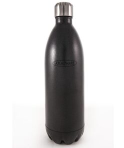 Atlasware Stainless Steel Flask 1000ml - Various Colours - Hammer Black