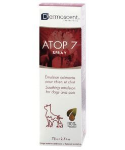 ATOP 7 - Spray For Dogs And Cats 75ml - Soothes + Hydrates Inflamed Skin