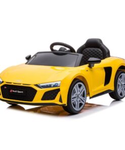 Audi R8 Spyder Licensed 12volt Kids Ride On Car - Yellow