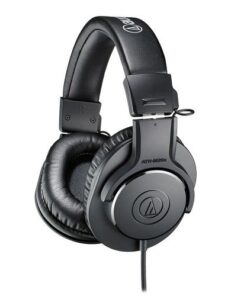 Audio-Technica Professional Monitor Wired Headphones Black ATH-M20x