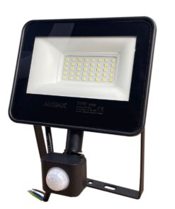 AUSMA 30W LED Floodlight with Motion Sensor
