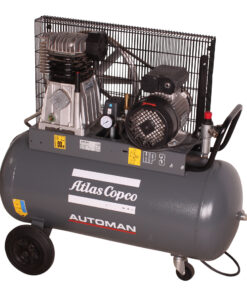 AUTOMAN AC 30 E 90L 2.2 KW (3 HP) 230 V Belt Driven Mobile Air Compressor
